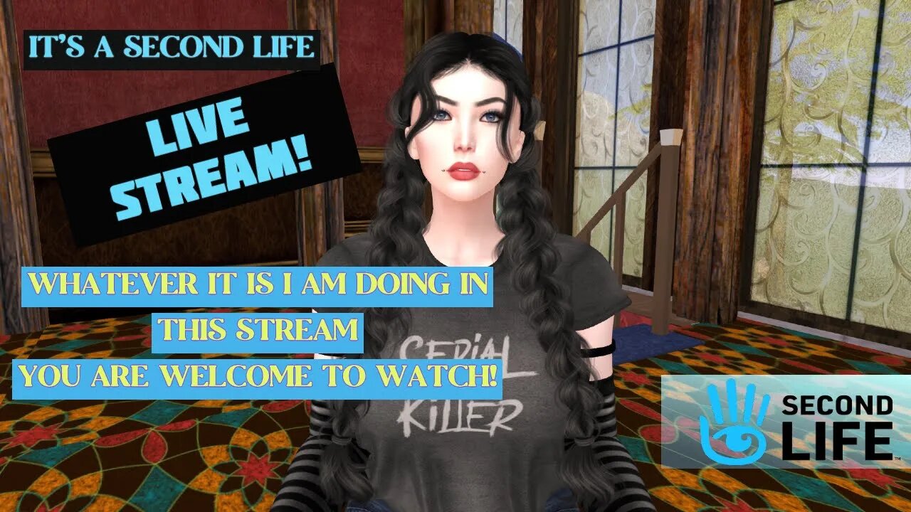 Second Life - SUNDAY NIGHT LIVE STREAM - Random words and prims