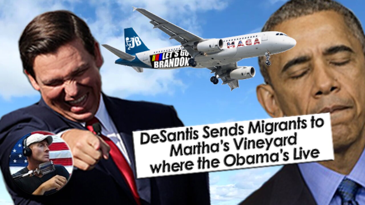 Florida Governor Ron DeSantis Sends Migrants to Martha's Vineyard