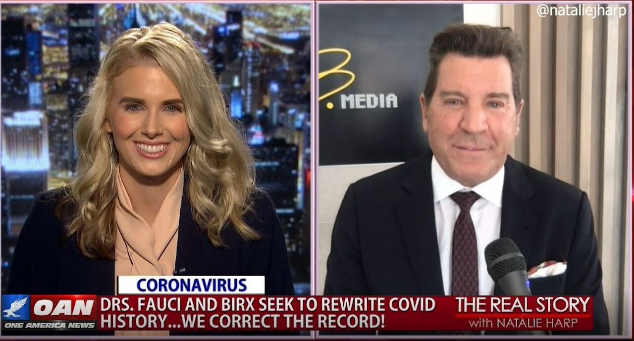 The Real Story - OANN Rewriting COVID History with Eric Bolling