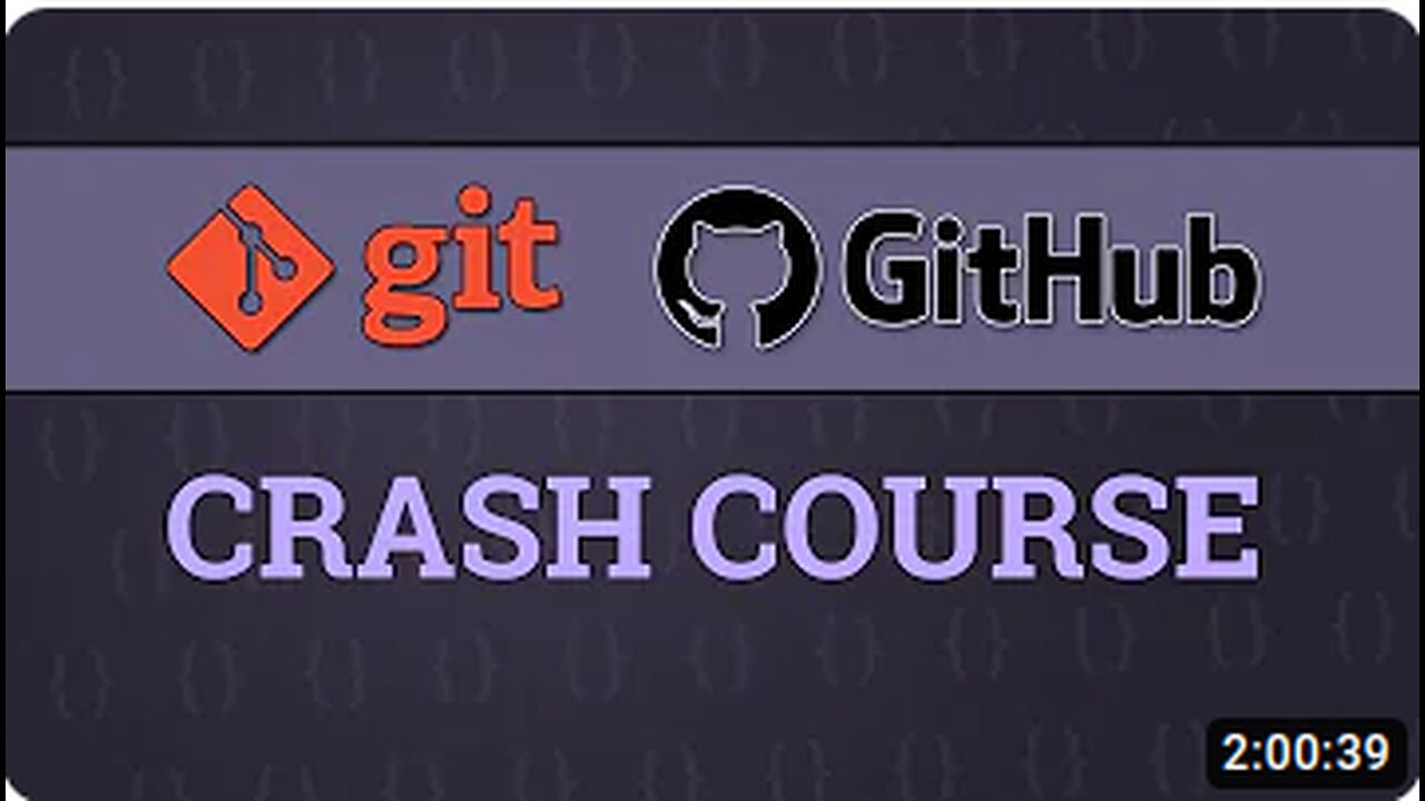 Git & GitHub Crash Course 2023