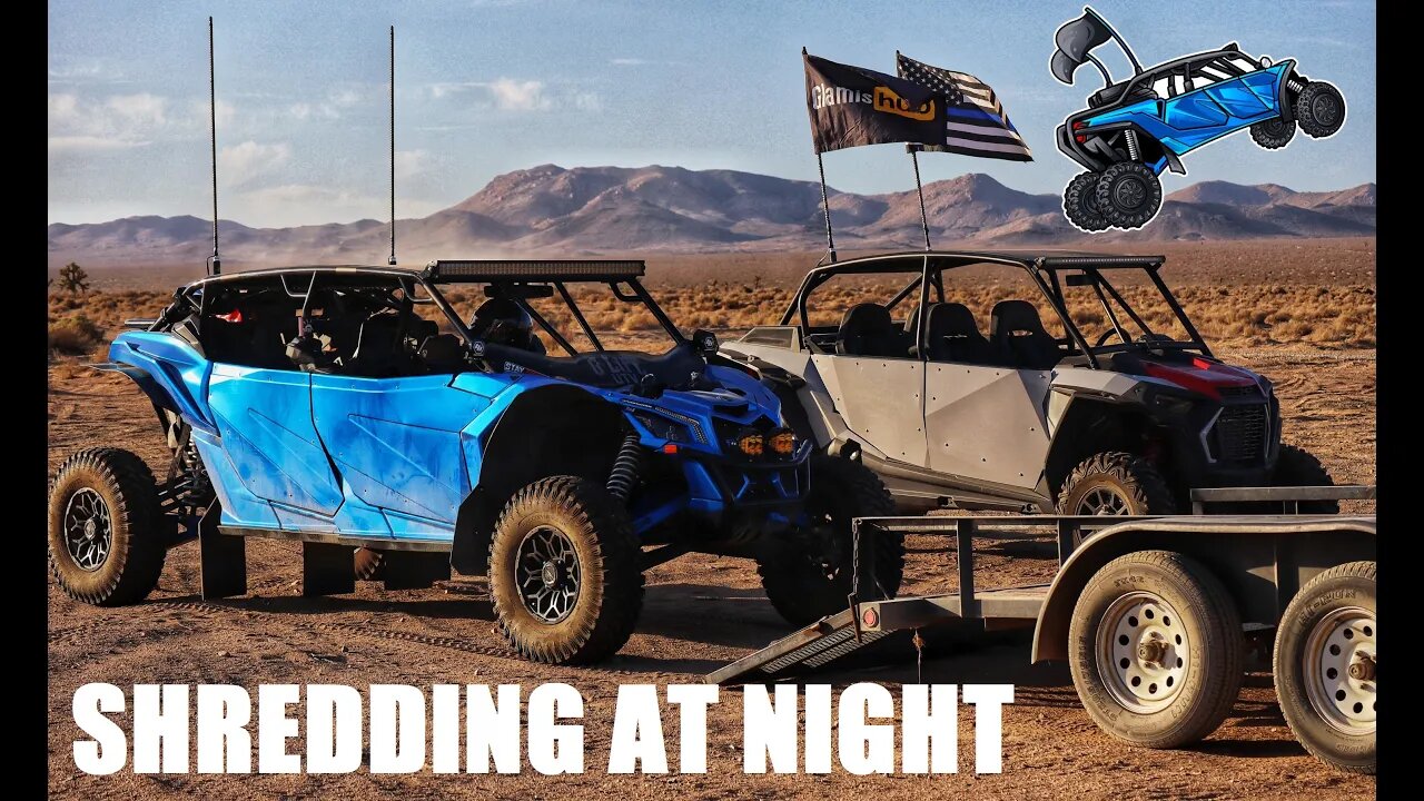 UTVs Ripping at Night, X3 And RZR XPT - EP 244