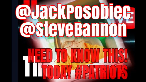#Posobiec #Bannon & #WarRoom Need to Hear THIS ASAP
