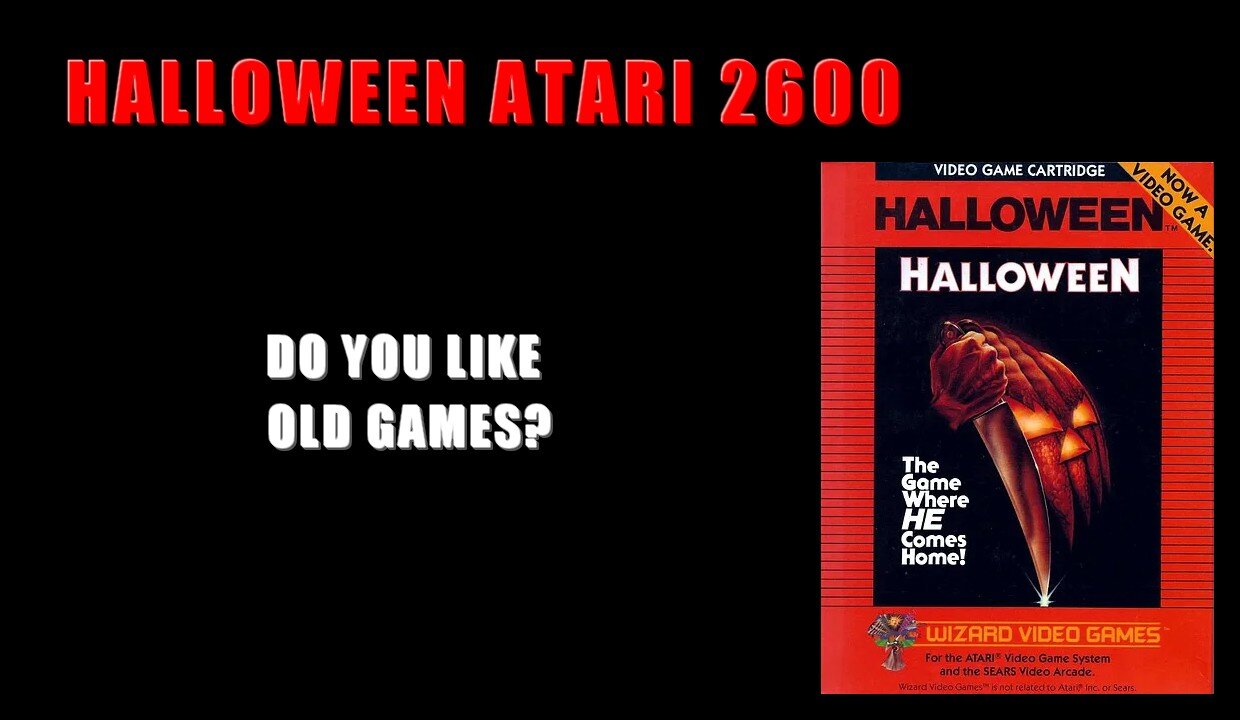 HALLOWEEN atari 2600 #retrogaming #retrogame #dudivulga #retro #gaming