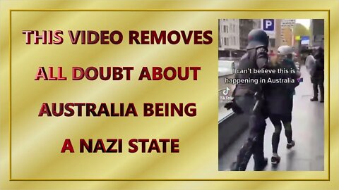 Still Doubt Australia is a Nazi State?