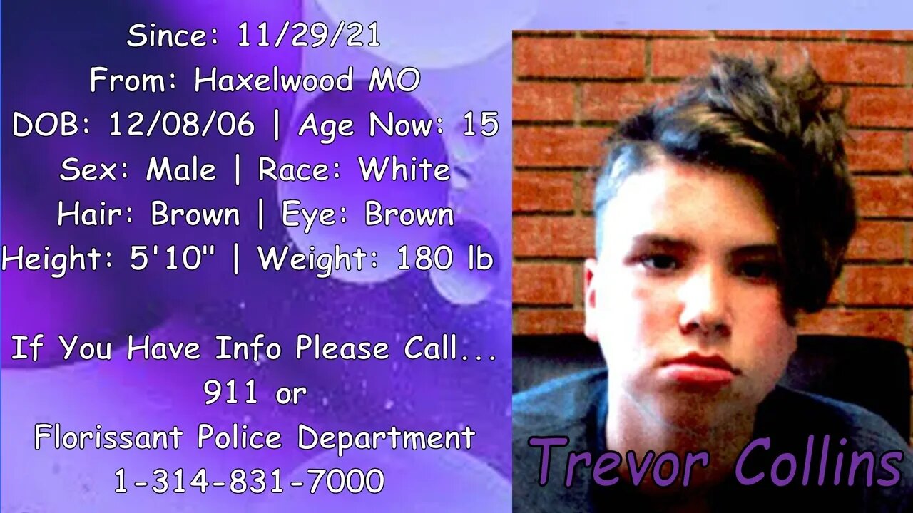 #Missing #Anniversary | Trevor Collins | 11/29/2021