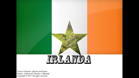 Bandeiras e fotos dos países do mundo: Irlanda [Frases e Poemas]