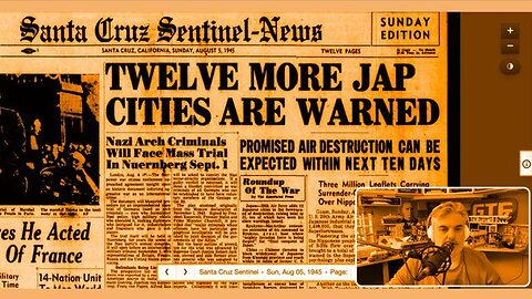 Hiroshima was warned, and likely evacuated like most other Japanese cities before bombing