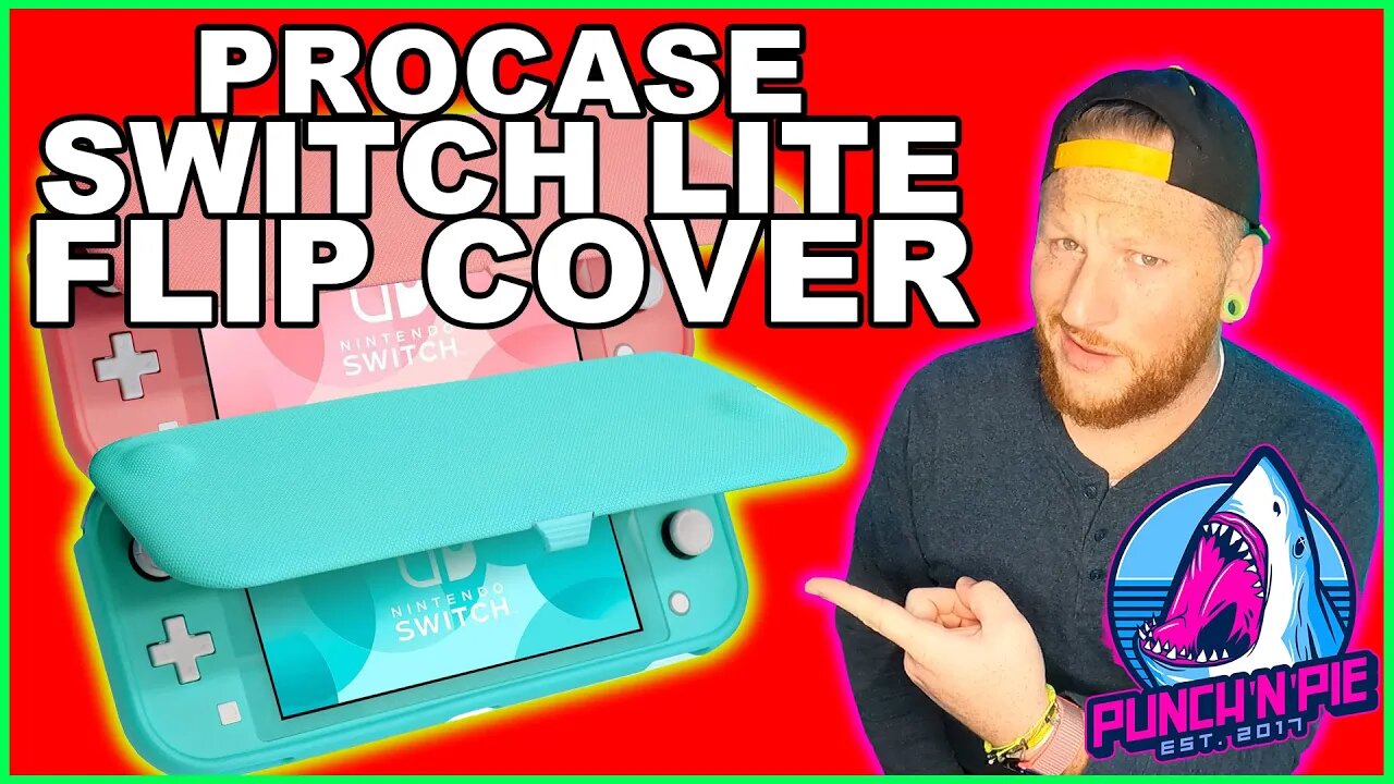 BEST SWITCH CASE FOR $15?! ProCase Nintendo Switch Lite Flip Cover!