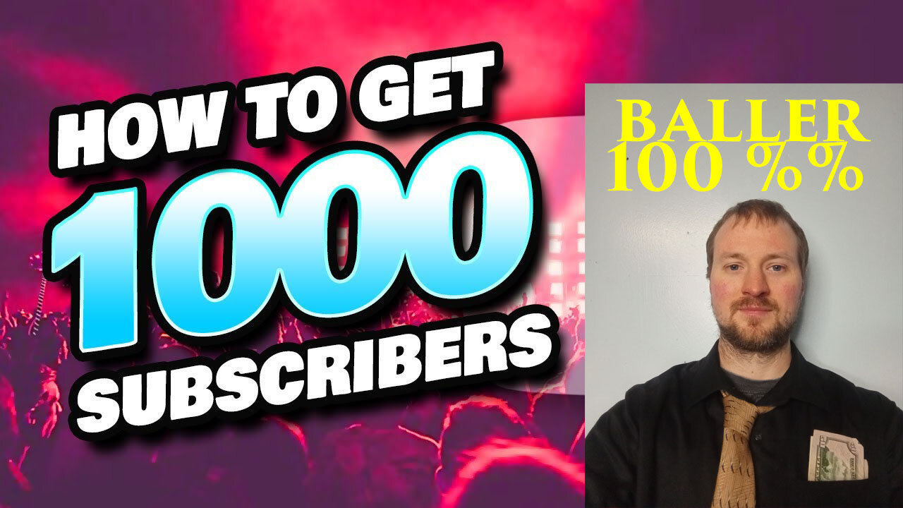 HOW TO GET YOUR FIRST 1000 FOLLOWERS. MAKE MONEY NOW