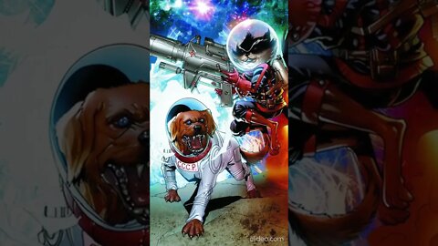¿Quién es Cosmo? El Perro Espacial | Guardians Of The Galaxy #shorts
