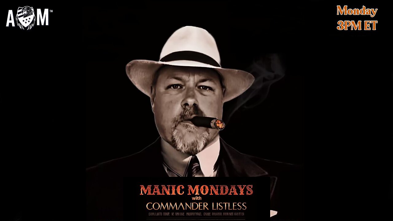 Manic Mondays: Assassination Attempts; then DJT interview on X!