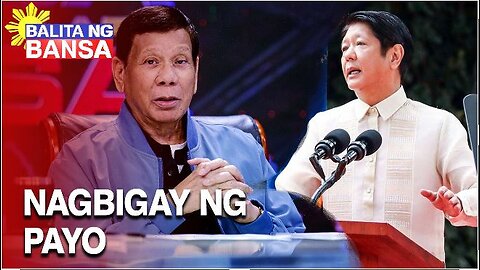 FPRRD, nagbigay ng payo sa Marcos Admin vs korupsiyon