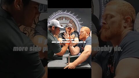 If you think you need more side pressure, you probably do.