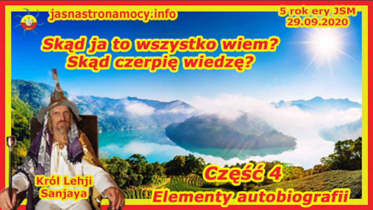 Skąd ja to wszystko wiem Skąd czerpię wiedzę Elementy autobiografii - CZEŚĆ 4
