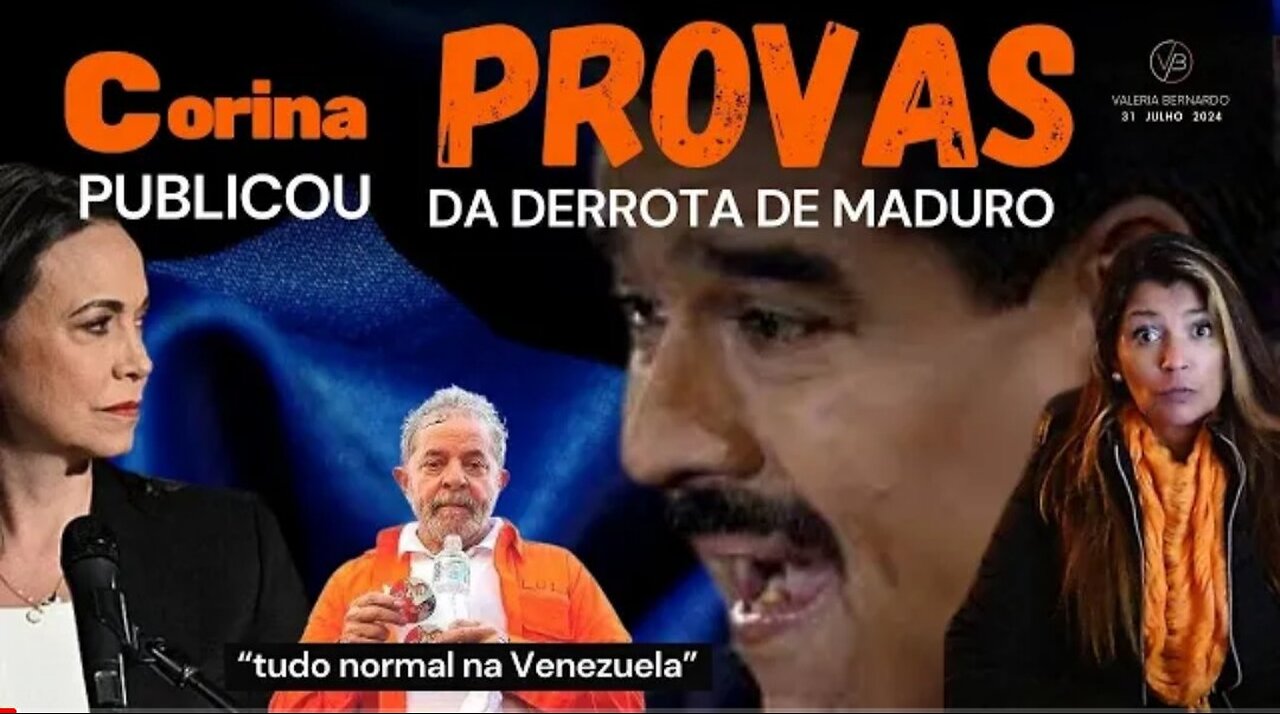 Maria Corina Publicou Ata por Ata provando a DERROTA de MADURO