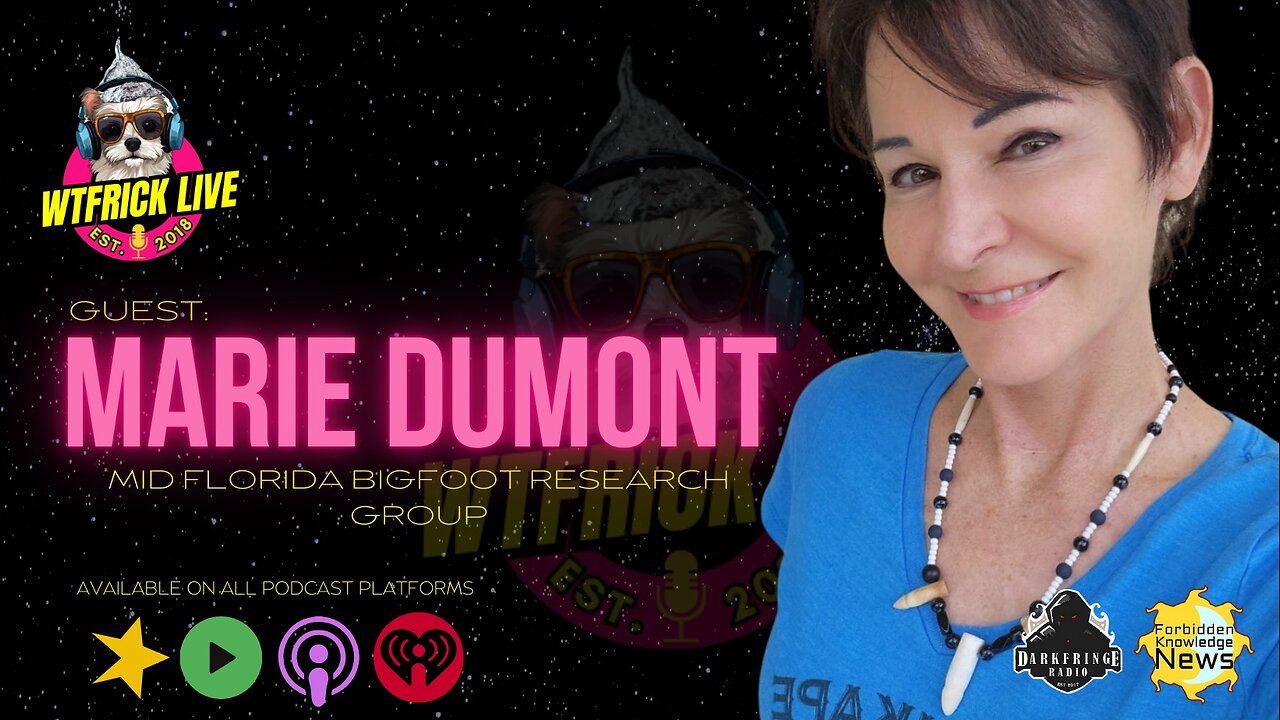 Unlocking Florida's Bigfoot Secrets Part 2 w/ Marie Dumont