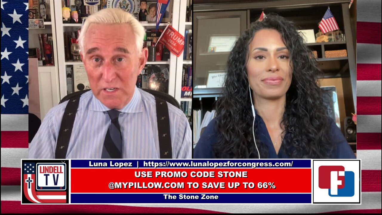 The Stone Zone With Roger Stone - Luna Lopez