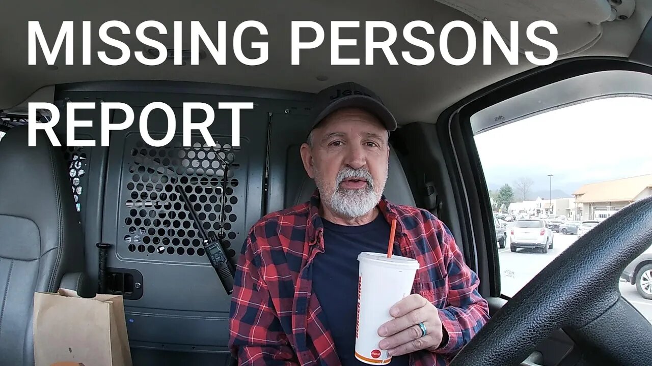 MISSING PERSONS REPORT