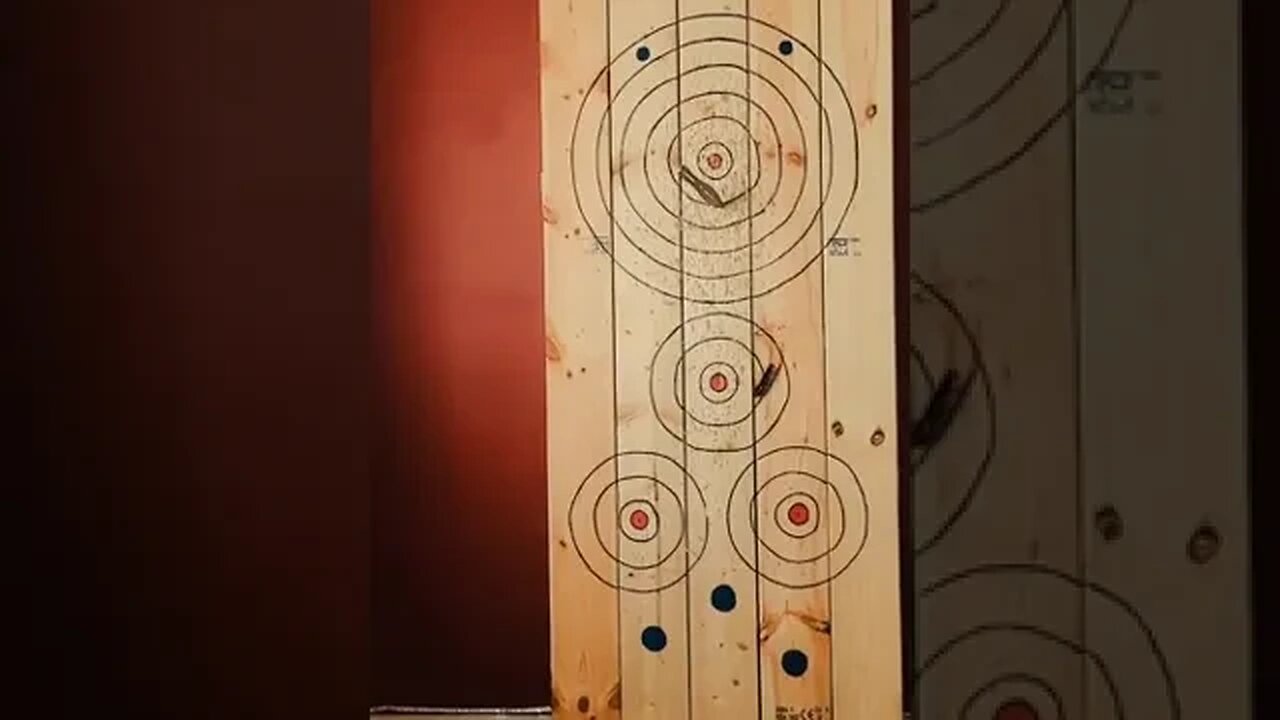 can i hit the bullseye with my knife?