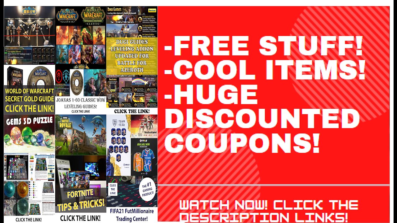 FREE STUFF, COOL ITEMS & HUGE DISCOUNTED COUPONS COLLECTION #2