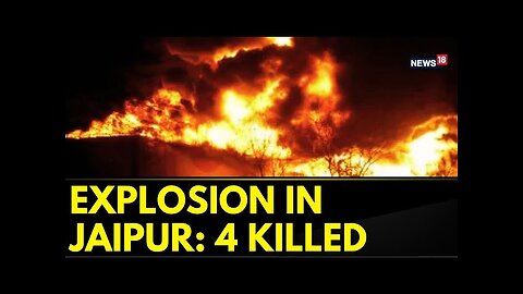 Jaipur News Today | Jaipur Explosion: Two Trucks Collide Outside Petrol Pump in Jaipur, Rajasthan