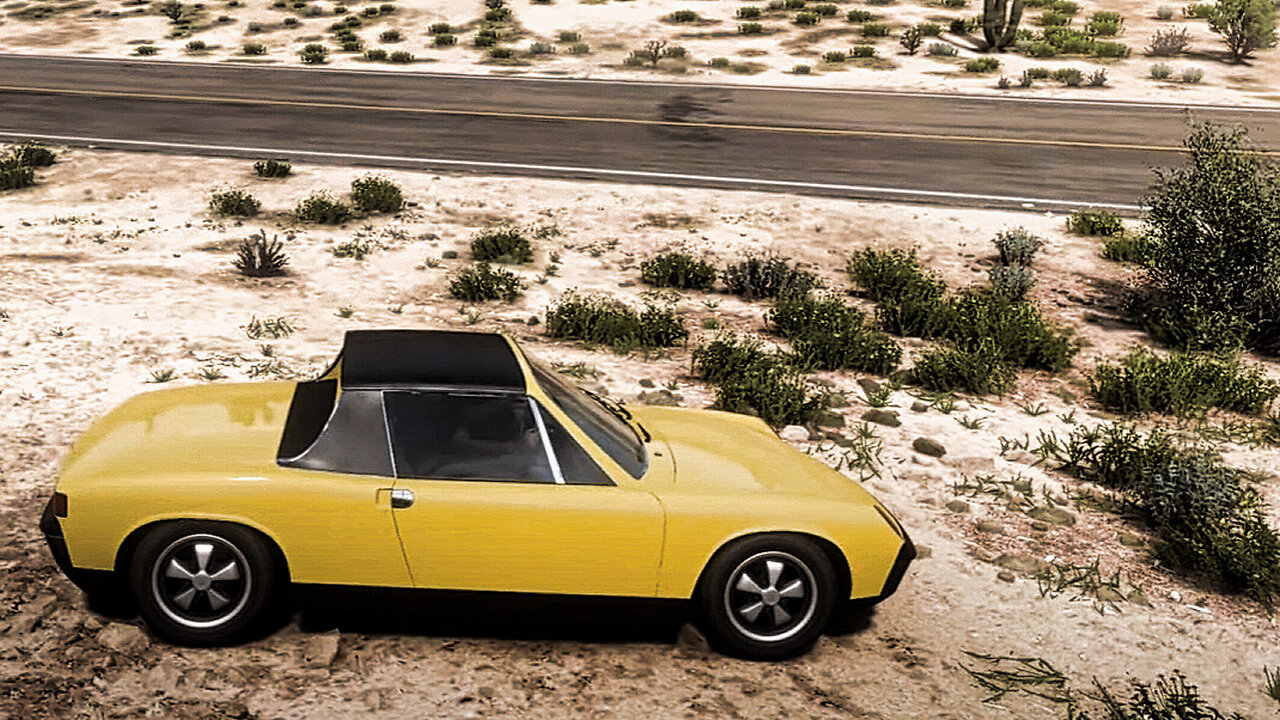 1970 Porsche 914-6. A rear engine rear drive fun machine. Let's take a careless and carefree ride.