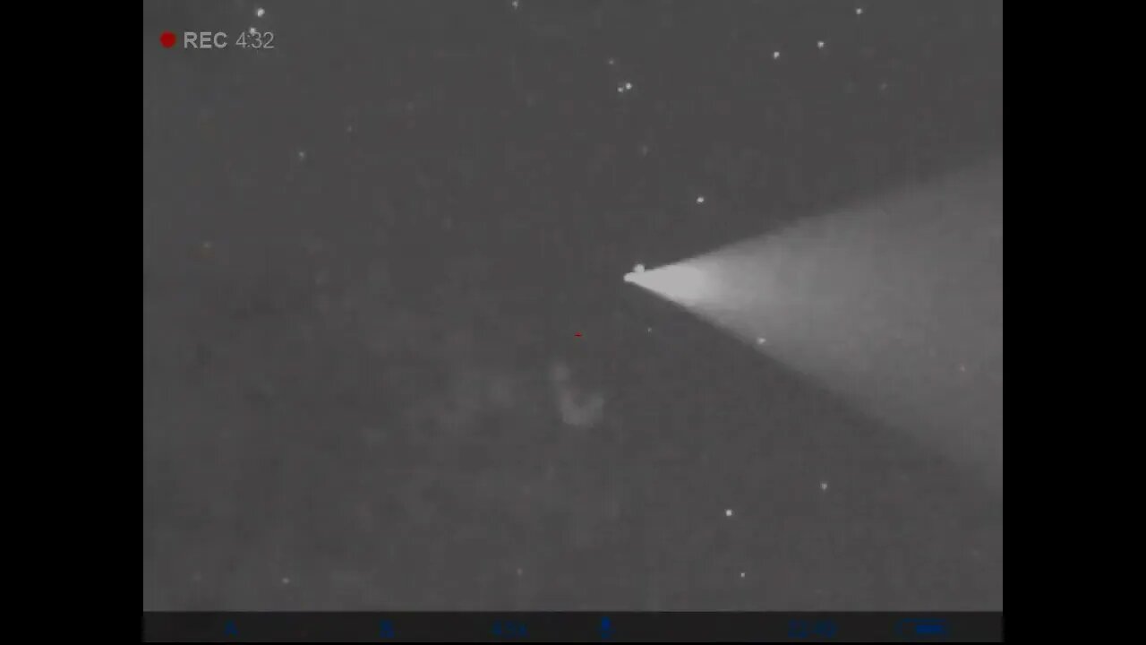 large UFO orb heading straight down to Gulf