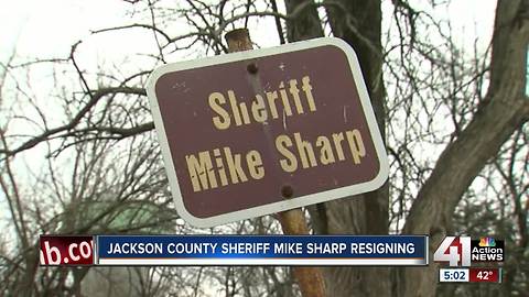 Jackson County Sheriff Mike Sharp submits letter of resignation