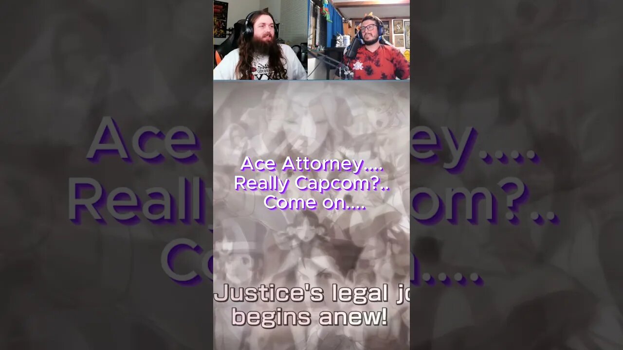 Objection #reactionvideo #reactionshorts #reaction #capcom #objection #aceattorney #gaming #trending