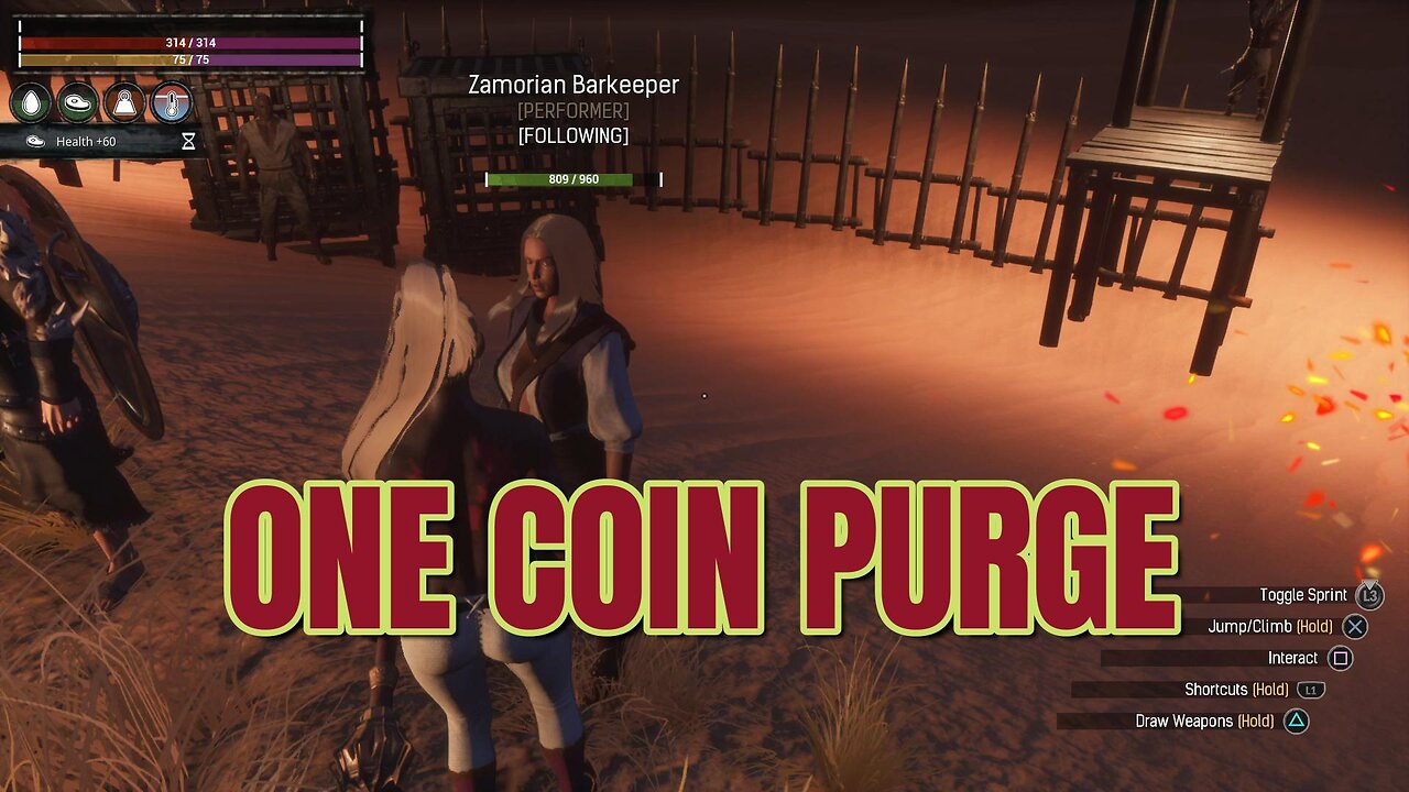 Conan Exiles One coin Purge with Barkeeper Busty Boobs #Boosteroid #Conanexiles