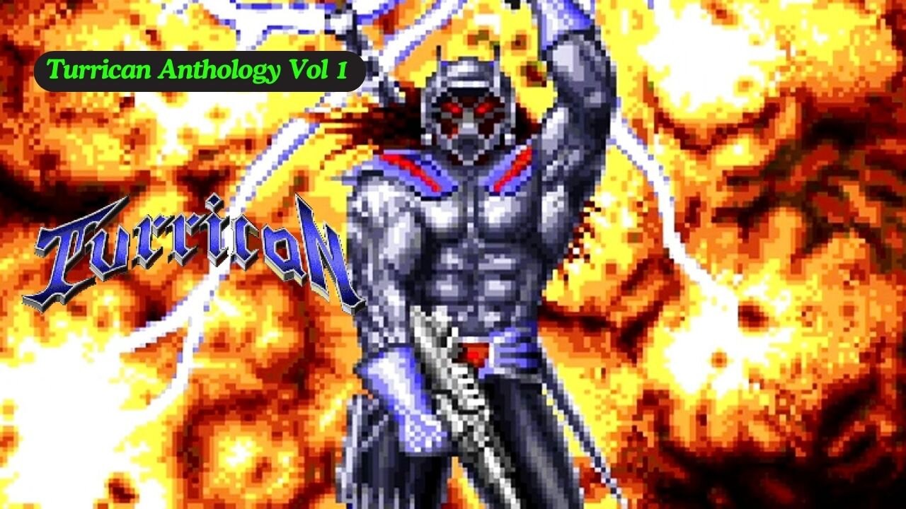 Turrican Anthology Vol 1 🚀 Turrican 1 🔥 Playstation 4 (Amiga) ☢⚜ ✅💥#turrican #gunlord #probotector