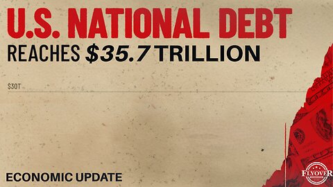 ECONOMY | Federal Debt Soars to $35.7 Trillion, But Here’s the Real Shocker… - Dr. Kirk Elliott