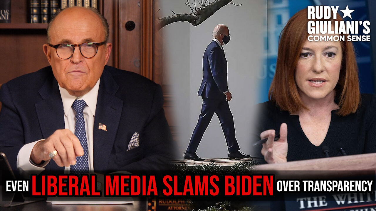 Even LIBERAL Media SLAMS Biden Over Lack Of Transparency | Rudy Giuliani | Ep. 122