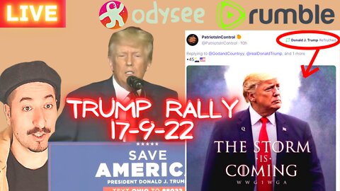Trump Rally Ohio 17-9-22 Live Reaction