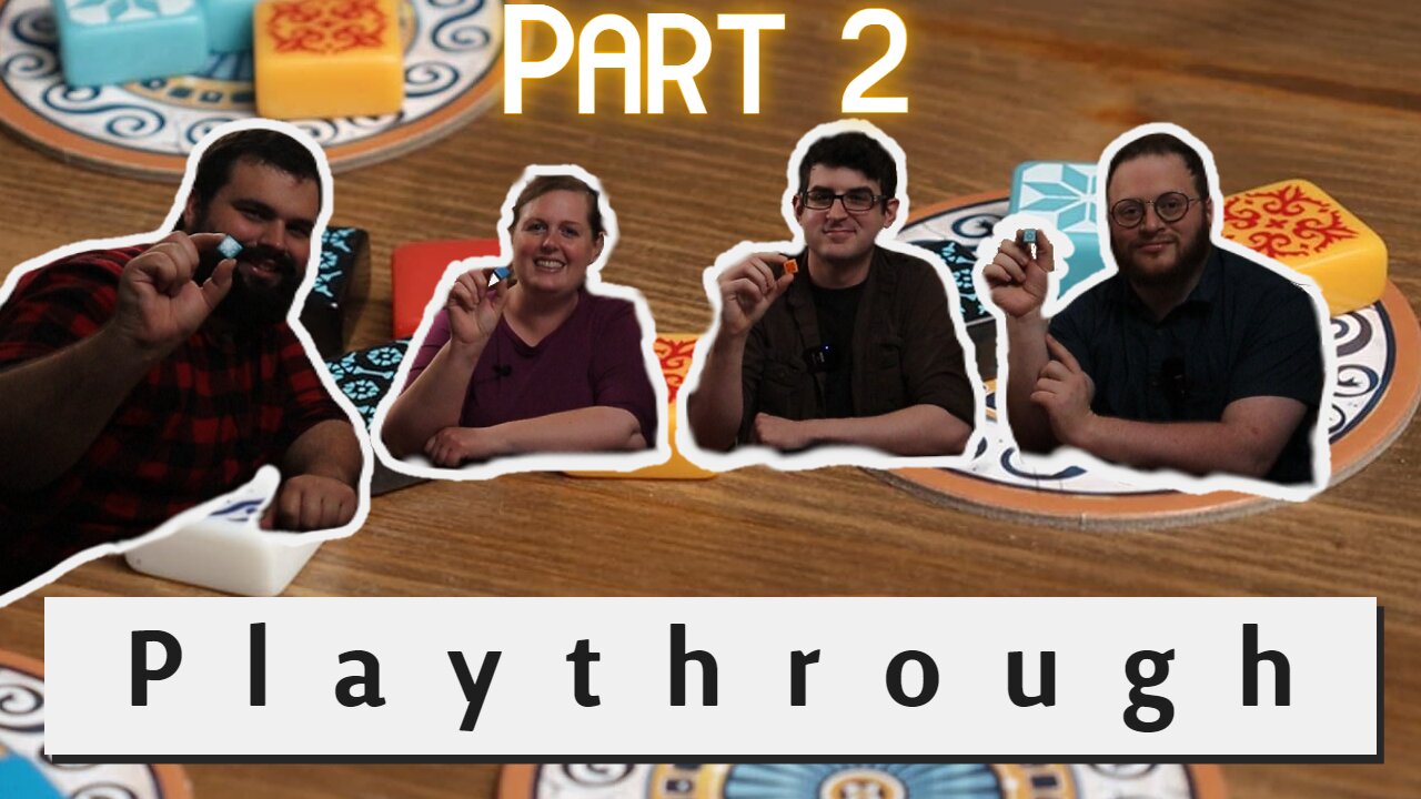 Azul: Playthrough: Part 2 Board Game Knights of the Round Table