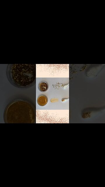 Quais os tipos de glitter? Qual a diferença entre glitter e pigmento?
