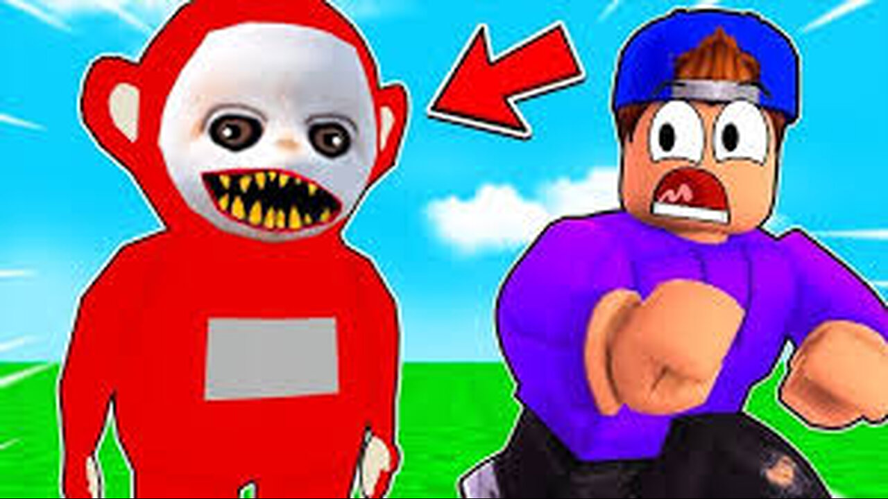 Roblox survive the cursed hungry tubbies?!