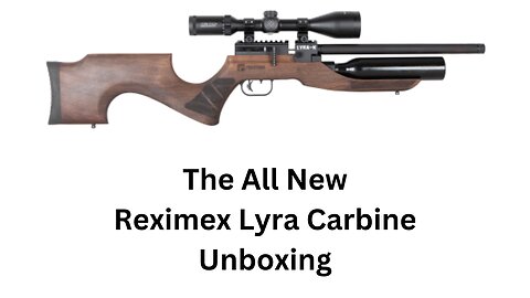 Reximex Lyra Carbine Unboxing