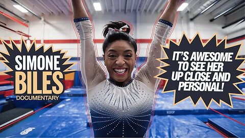 Simone Biles Up Close and Personal Like NEVER Before!