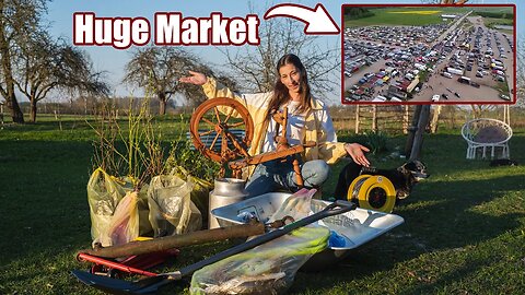 Going to HUGE Open Field MARKET!?