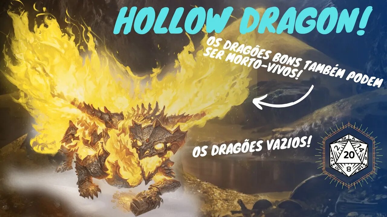 HOLLOW DRAGONS - DRAGÕES METALICOS IMORTAIS! - Dragões do Fizban.🐲