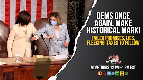 Dems Know How To Make History And Then Screw It Up - Like Champions!