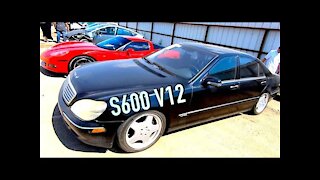 Buying a $1680 IAA 2001 Mercedes S600 - Does it run?? PT1