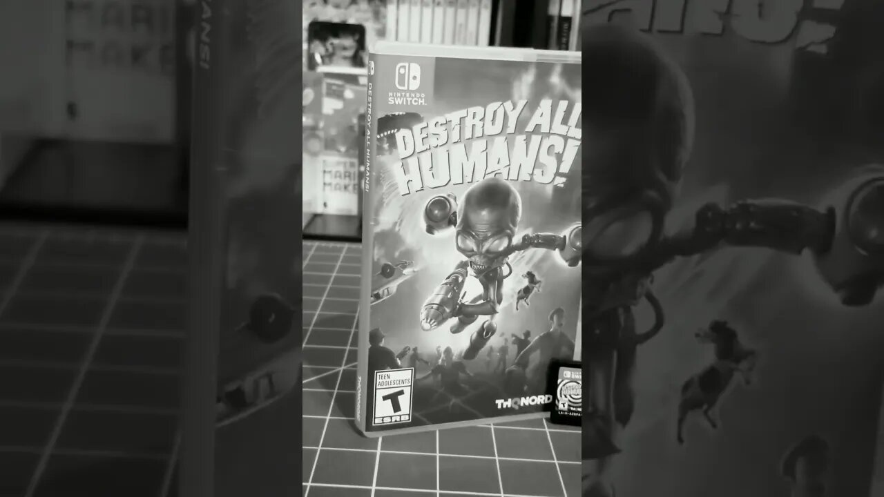 Destroy All Humans on the Nintendo Switch. #thqnordic #nintendo #nintendoswitch #gaming #aliens