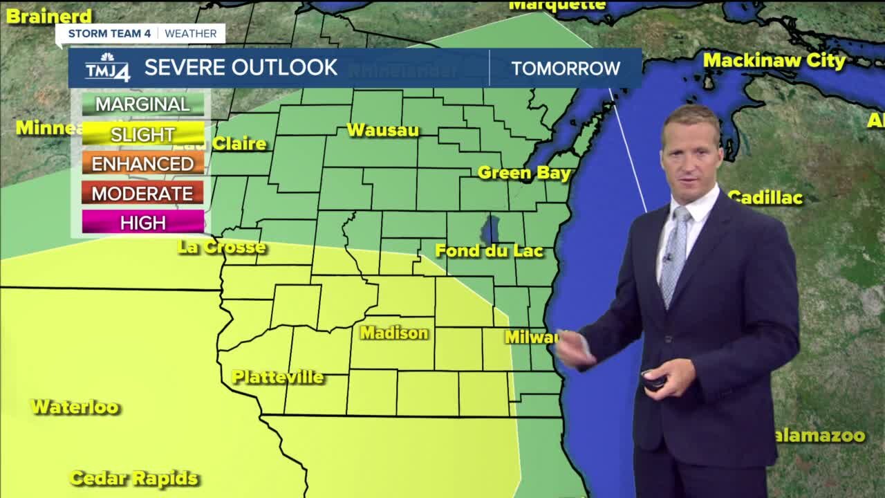 Sunny Wednesday, storms move in Thursday night
