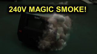 EEVblog #1152 - 240V-120V = Magic Smoke!