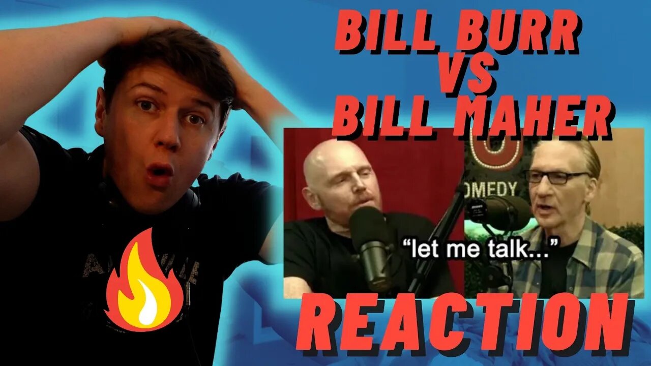 Bill Burr vs Bill Maher: Roasting & Pushing Each Other for 10 Minutes | IRISH REACTION!!