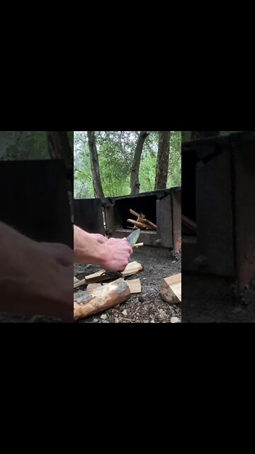 Wet wood 🪵 is not a problem!