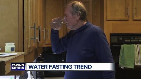 Water fasting trend