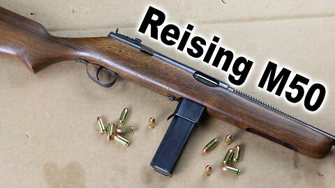 Reising Model 50 Submachine Gun!